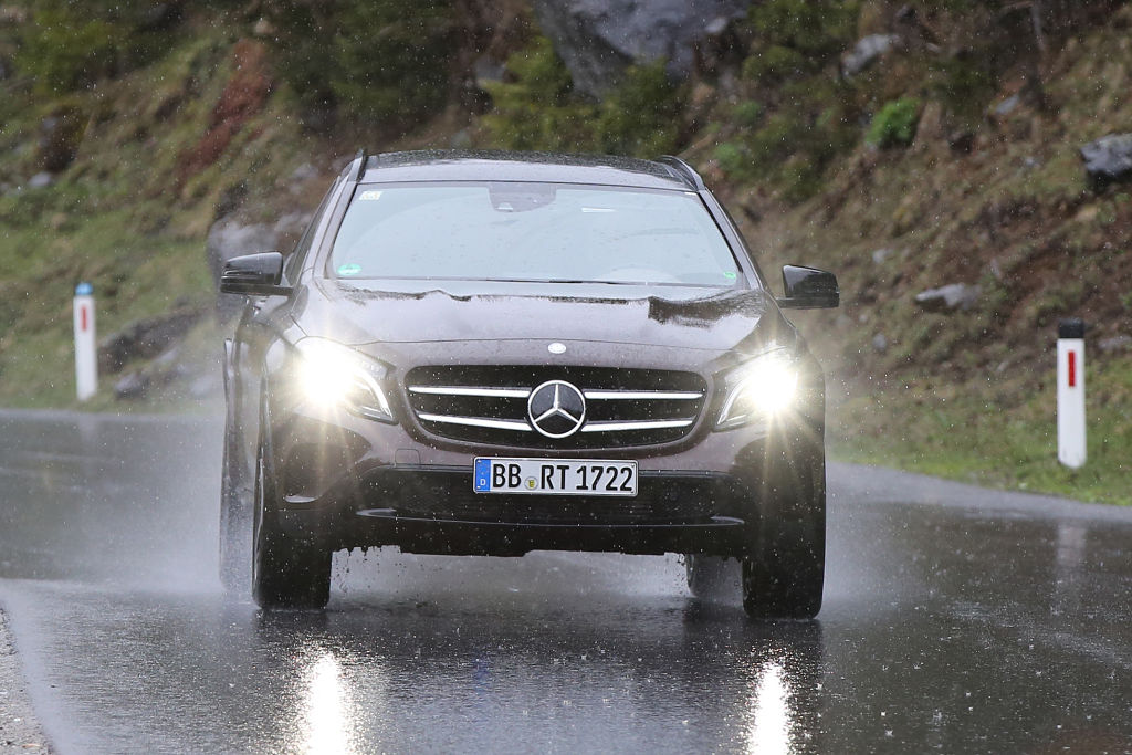 Versuchsträger: Mercedes-Benz GLB 2019