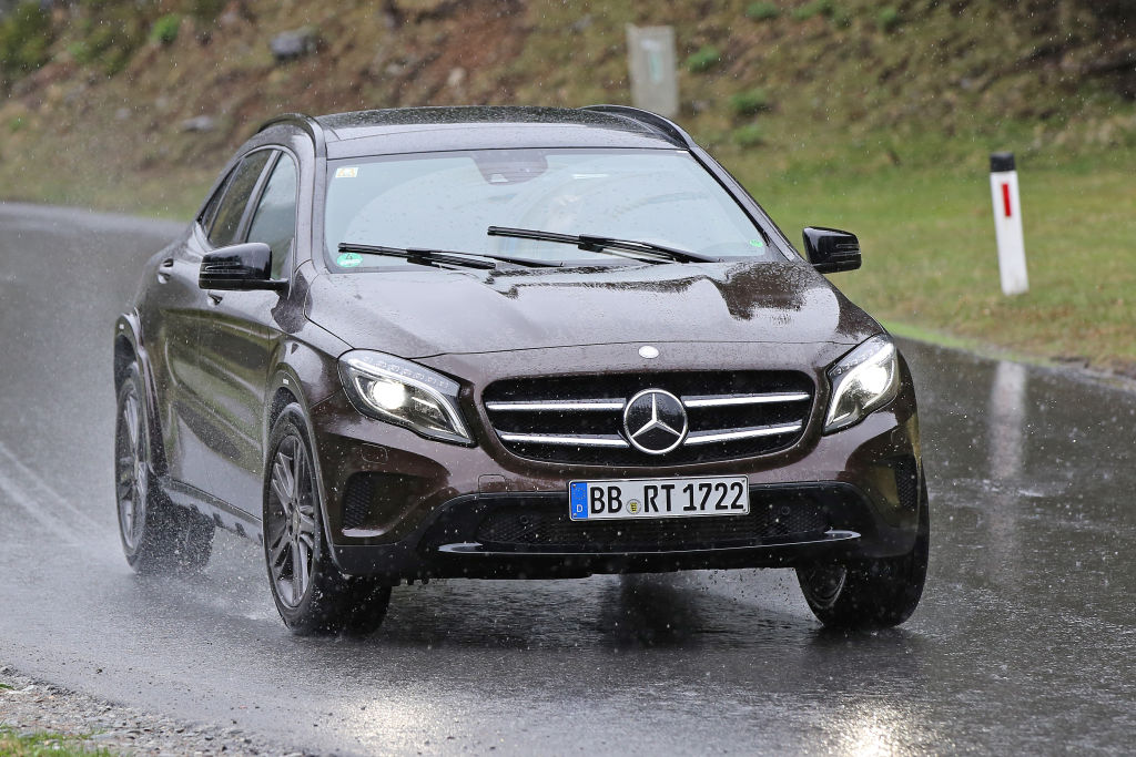 Versuchsträger: Mercedes-Benz GLB 2019