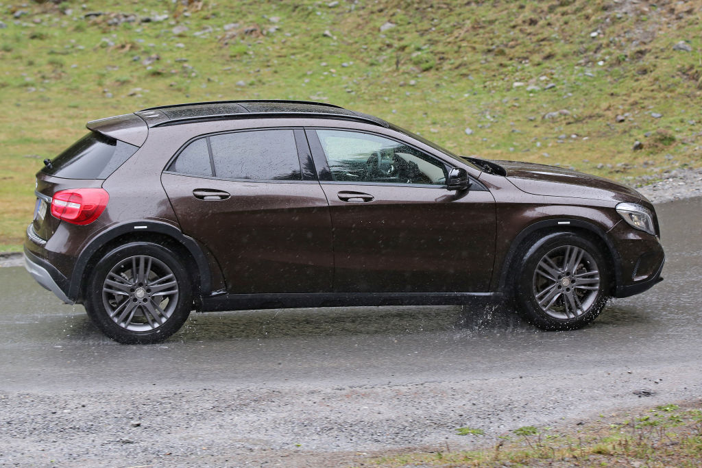 Versuchsträger: Mercedes-Benz GLB 2019