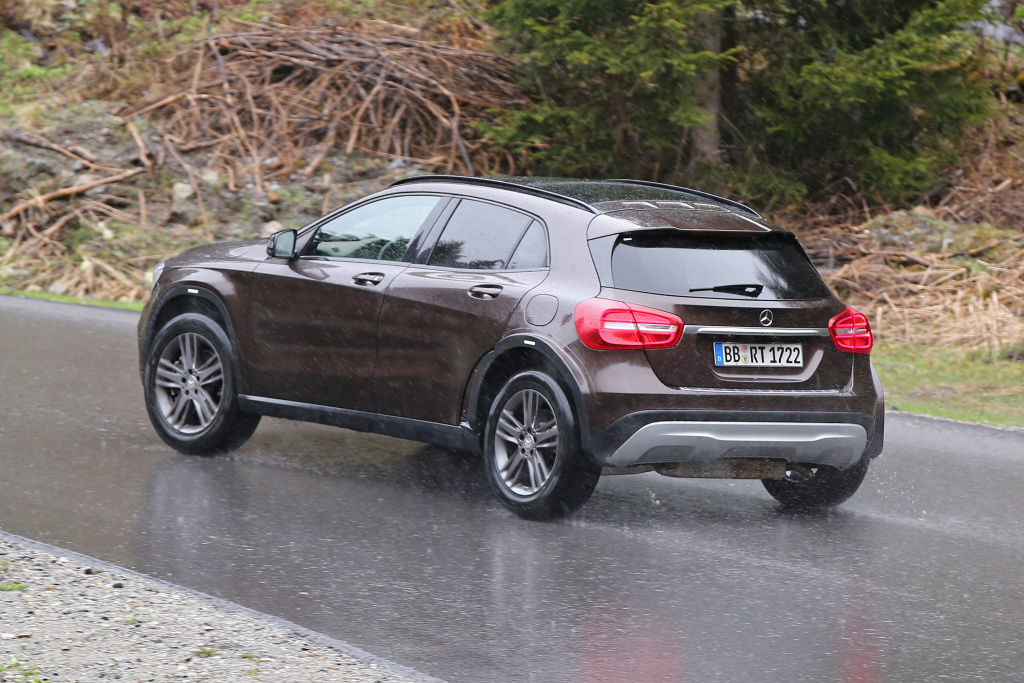 Versuchsträger: Mercedes-Benz GLB 2019