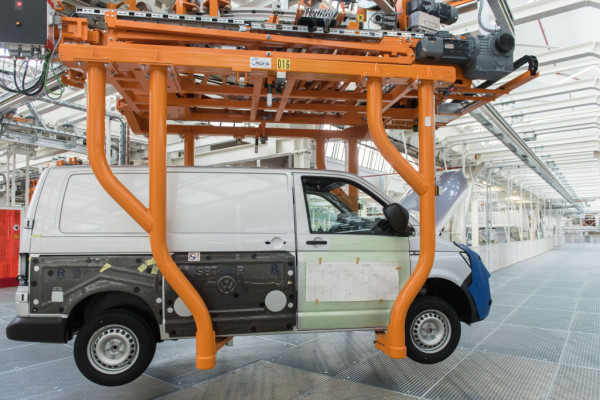 T6-Produktion im Volkswagen-Nutzfahrzeugwerk Hannover