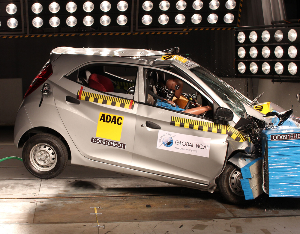 Hyundai Eon im Global-NCAP-Crashtest
