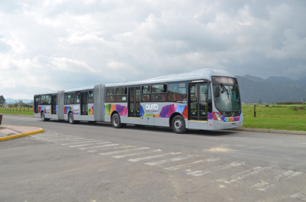 Die Volvo Bus Corporation hat den Auftrag für 80 Doppelgelenkbusse für das BRT- Schnellbusliniensystem der ecuadorianischen Hauptstadt Quito erhalten.