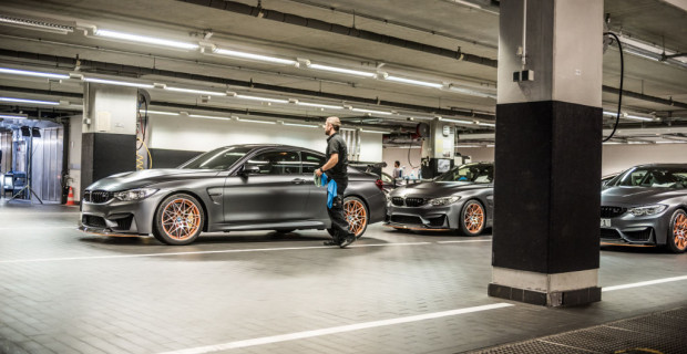 In der Automobilausliefrung der BMW-Welt wurden an einem Tag 73 M-Fahrzeuge abgeholt