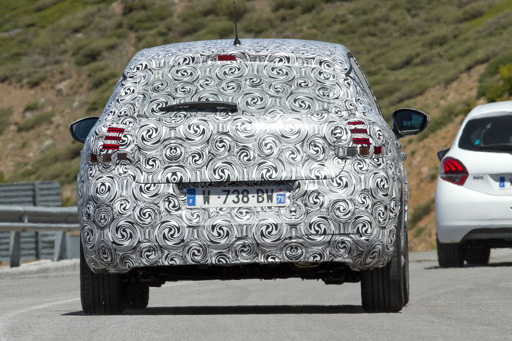 Erlkönig Citroen C3 der 3. Generation