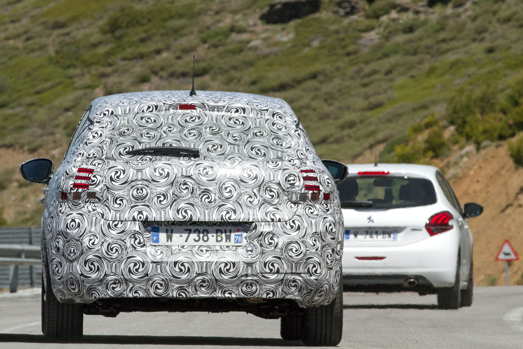 Erlkönig Citroen C3 der 3. Generation