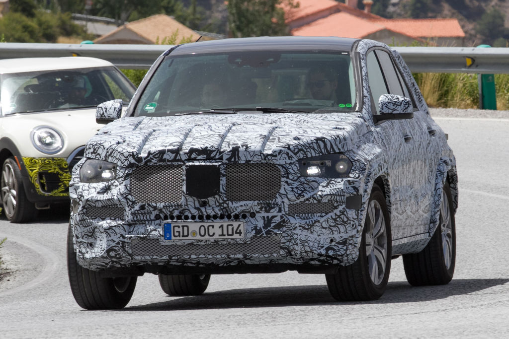 Erlkönig Mercedes-Benz GLE W167