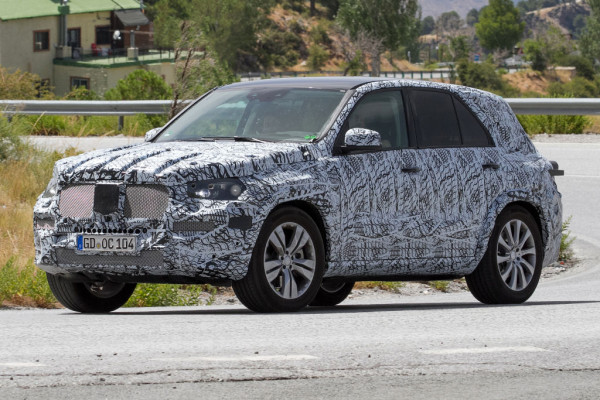Erlkönig Mercedes-Benz GLE W167