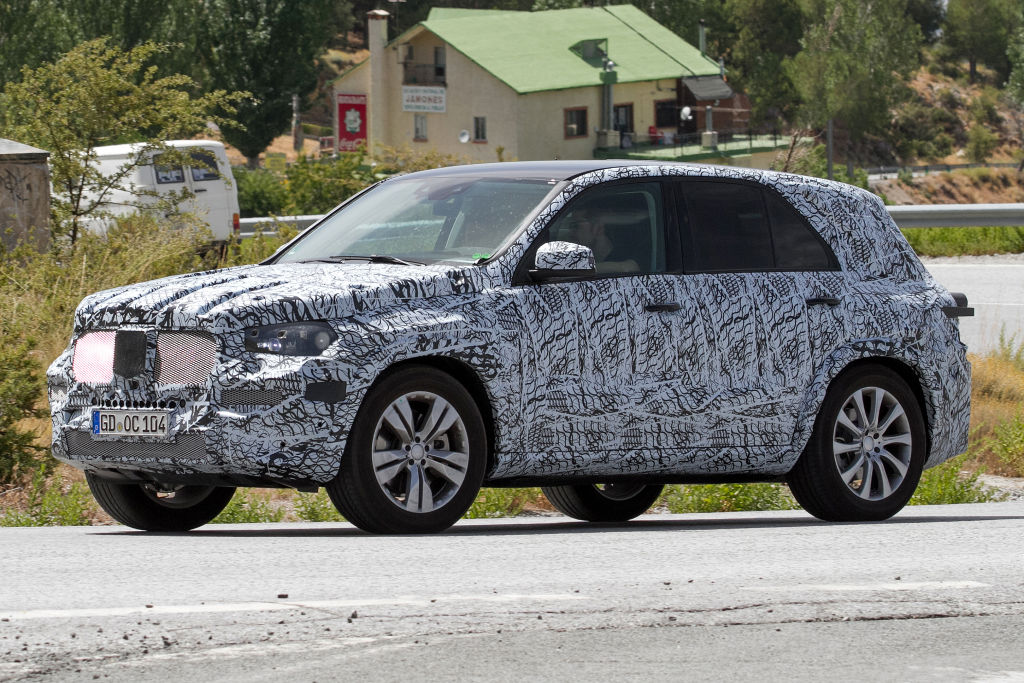 Erlkönig Mercedes-Benz GLE W167