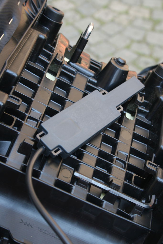 E-Call-System D-Guard für Motorräder: Sensor