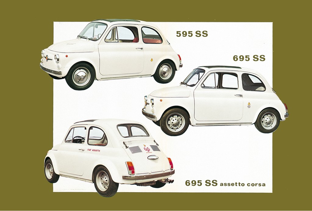 Historische Fiat Abarth.