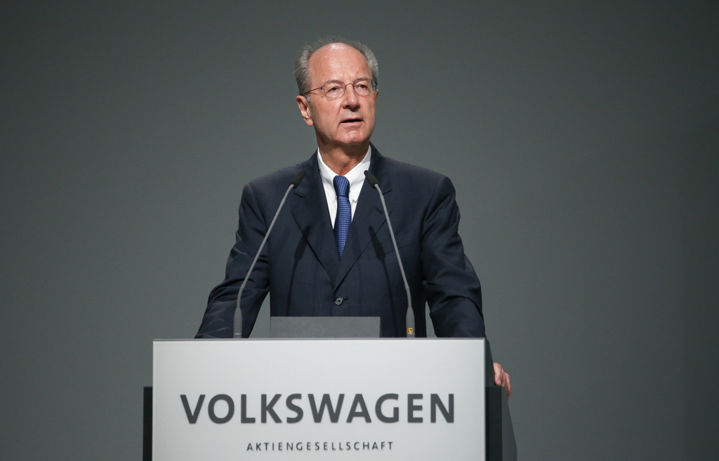 Volkswagen-Jahreshauptversammlung 2016: Hans Dieter Pötsch