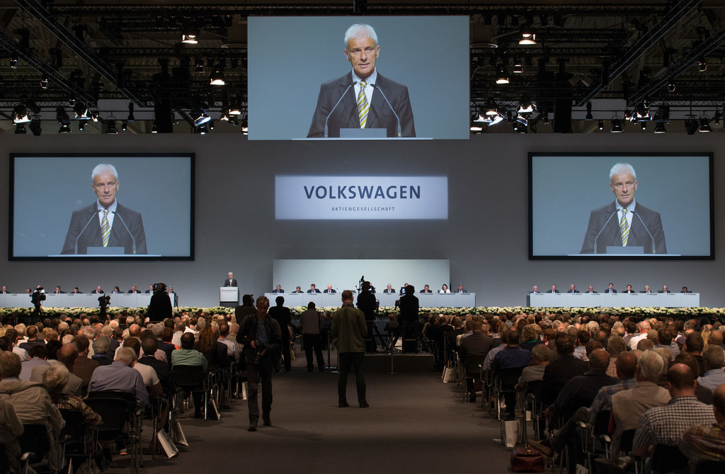 Volkswagen-Jahreshauptversammlung 2016
