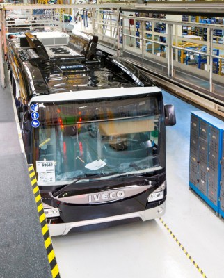 Fertigung im Iveco-Buswerk in Annonay.