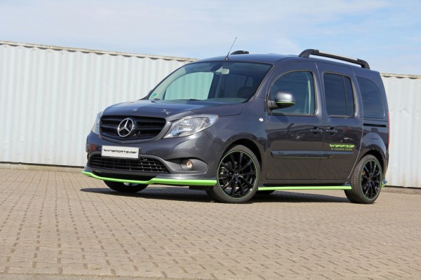 Mercedes-Benz Citan 111 CDI mit Tuningteilen von Vansports