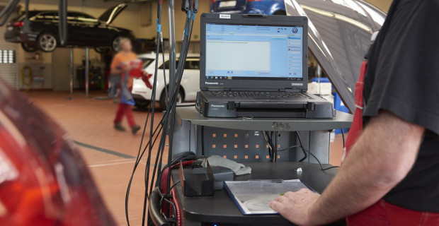 Abgas- und Leistungsmessungen im ADAC-Technikzentrum Landsberg am Lech
