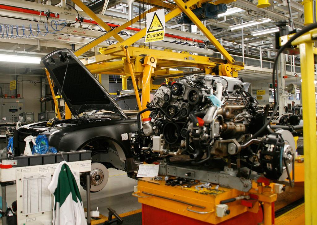 Bentley-Fertigung in Crewe