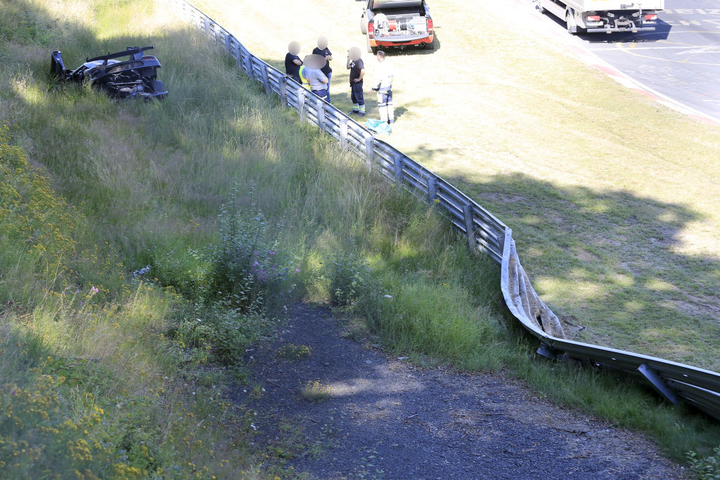 Koenigsegg One:1 crash auf dem Nürburgring