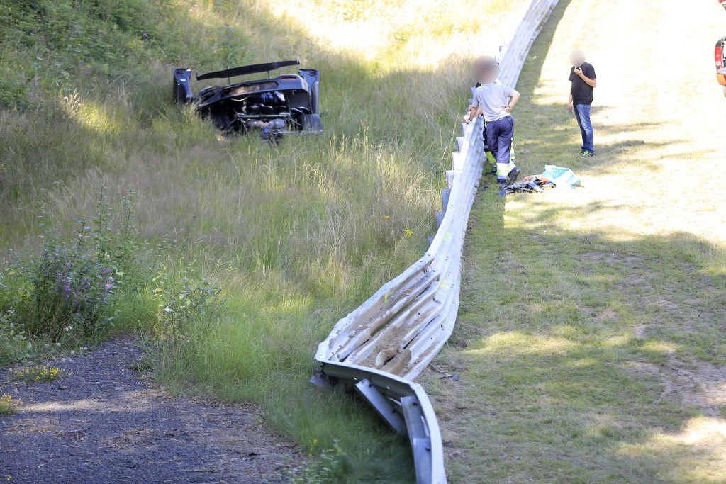 Koenigsegg One:1 crash auf dem Nürburgring