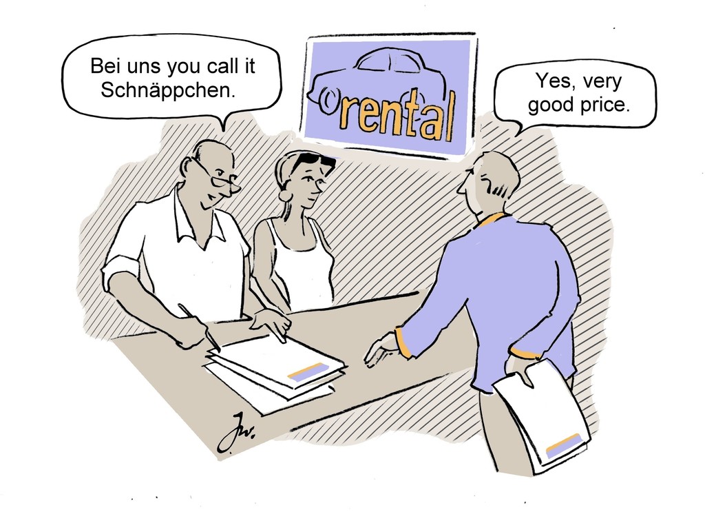 Mietwagenbuchung im Ausland