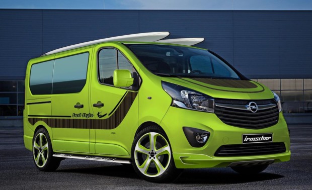 Opel Vivaro mit Tuningteilen von Irmscher