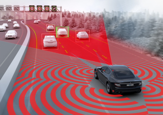 ZF TRW Multi Lane-Radar
