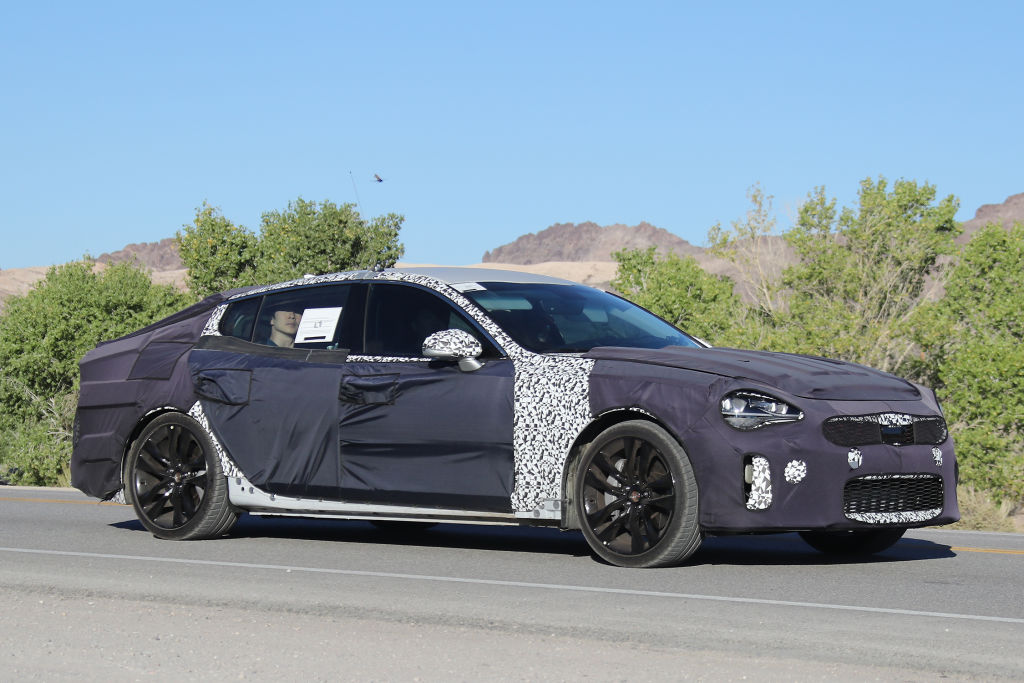 KIA GT, Erlkönig, Hyundai Genesis, Luxus Coupé