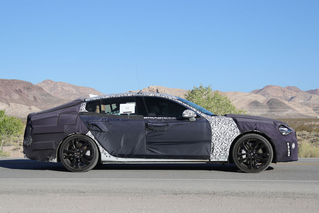 KIA GT, Erlkönig, Hyundai Genesis, Luxus Coupé