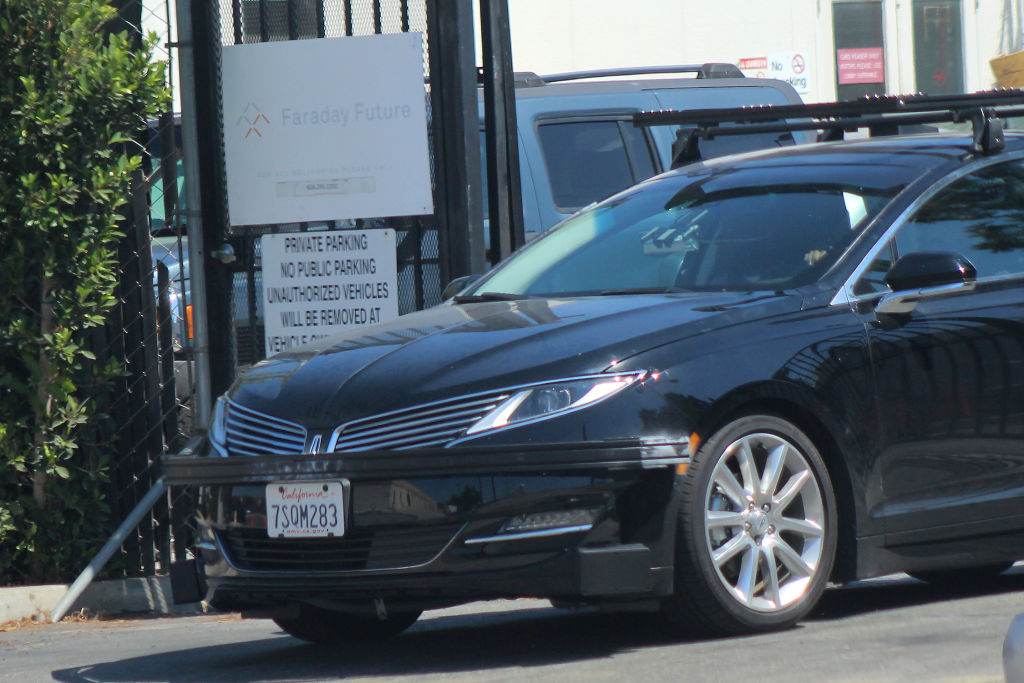 Faraday Future nutz Licoln MKZ als Versuchsträger