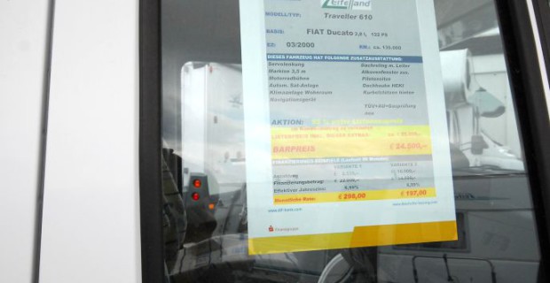 Gebraucht-Wohnmobil.