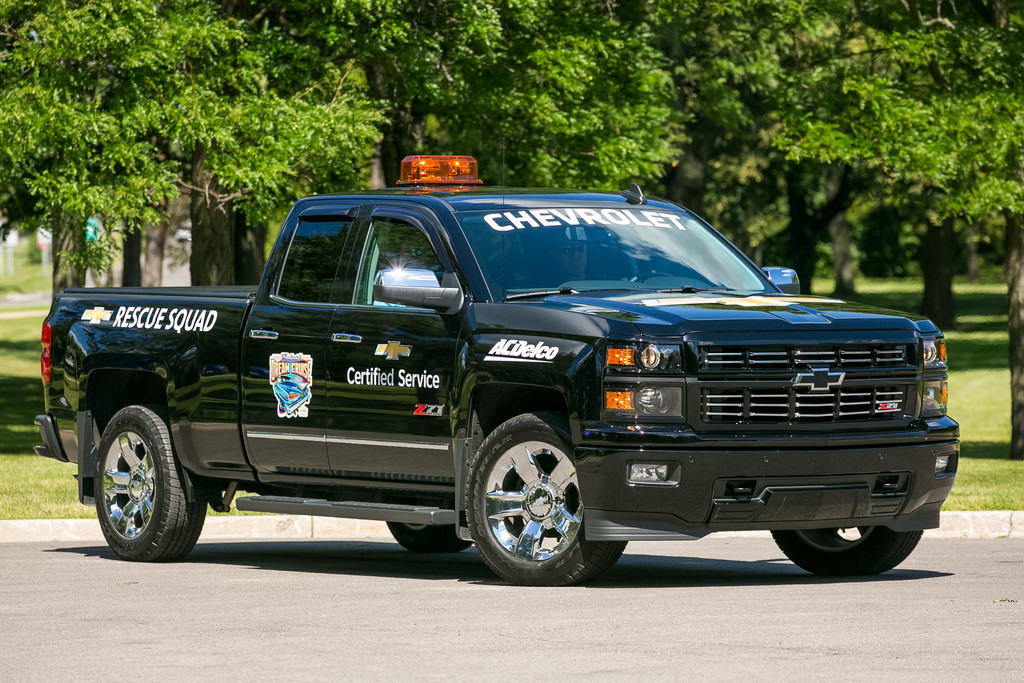 Chevrolet Silverado als Servicewagen für Woodward Dream Cruise