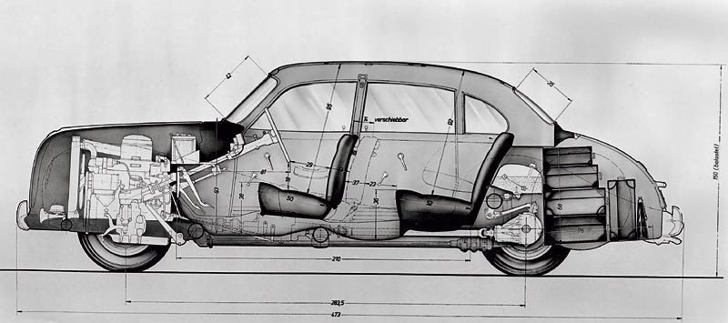 BMW 501, 1952