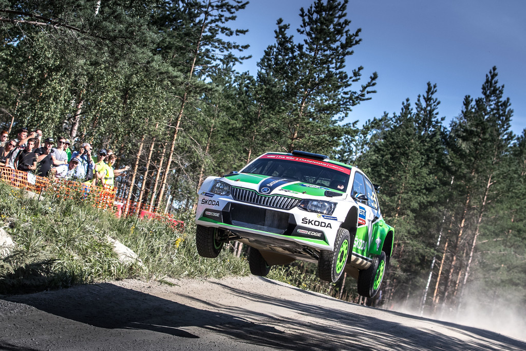 Skoda Fabia RS bei der WM-Rallye in Deutschland