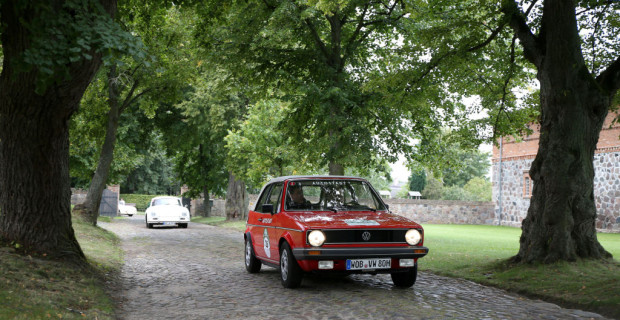 Volkswagen Golf 1 Cabriolet (Baujahr 1980).