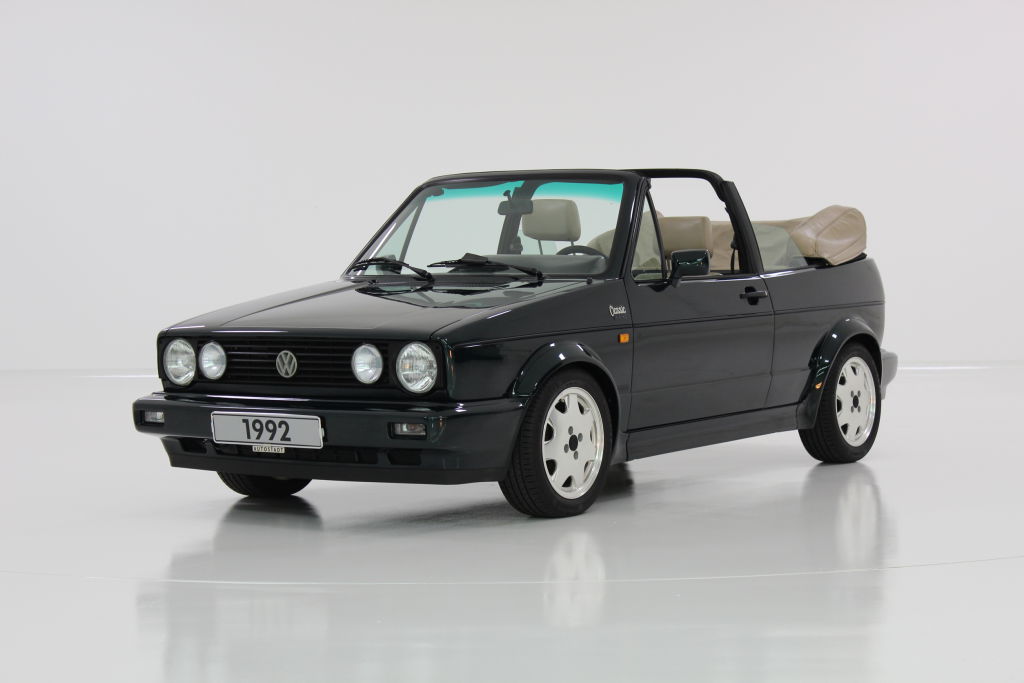Volkswagen Golf 1 Cabriolet Classic Line (Baujahr 1992).