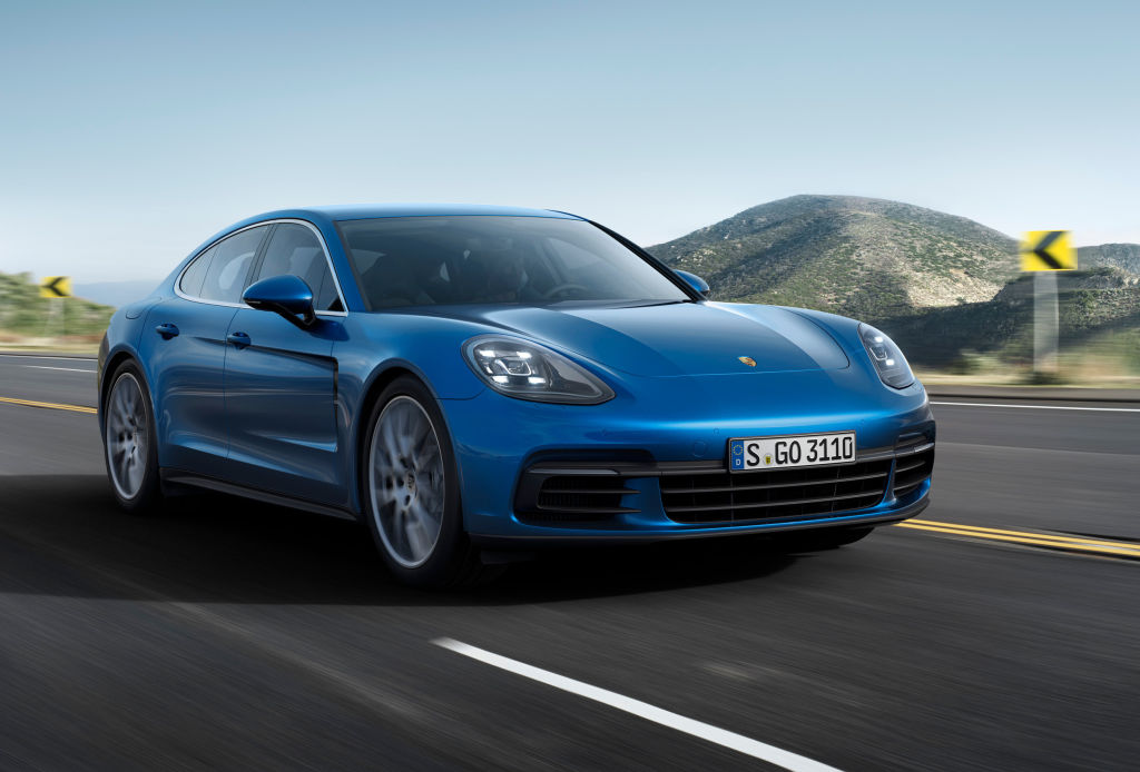 Porsche Panamera Turbo.