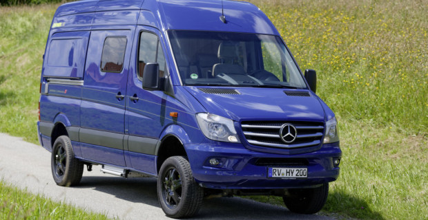 HYMERCAR Grand Canyon S auf Mercedes-Benz Sprinter Basis - Exterieur ; HYMERCAR Grand Canyon S on Mercedes-Benz Sprinter Base - Exterior;