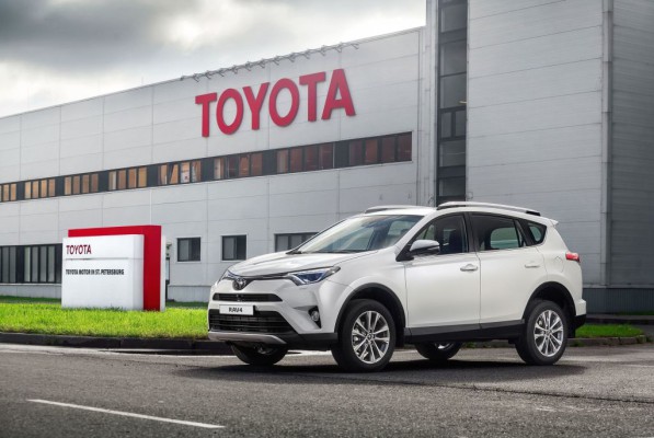 Toyota-Werk St. Petersburg.