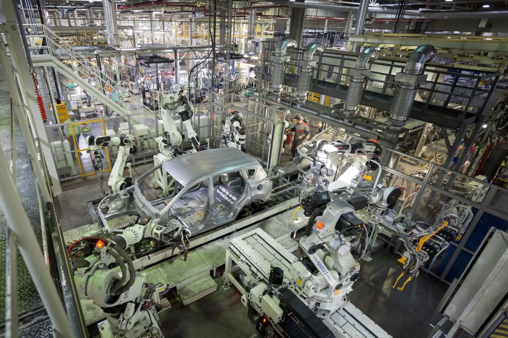 RAV4-Produktion im Toyota-Werk St. Petersburg.