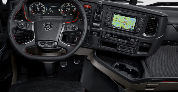 Scania-Cockpit.