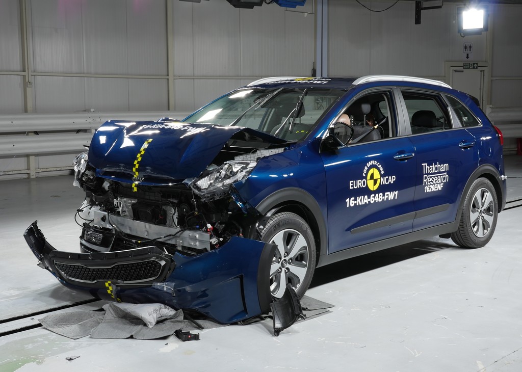 Kia Niro im Euro-NCAP-Crashtest