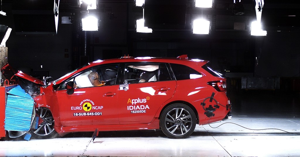 Subaru Levorg im Euro-NCAP-Crashtest
