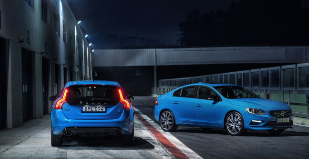 Flottes Schweden-Duo: die Polestar-Varianten der Volvo-Modelle S60 und V60.