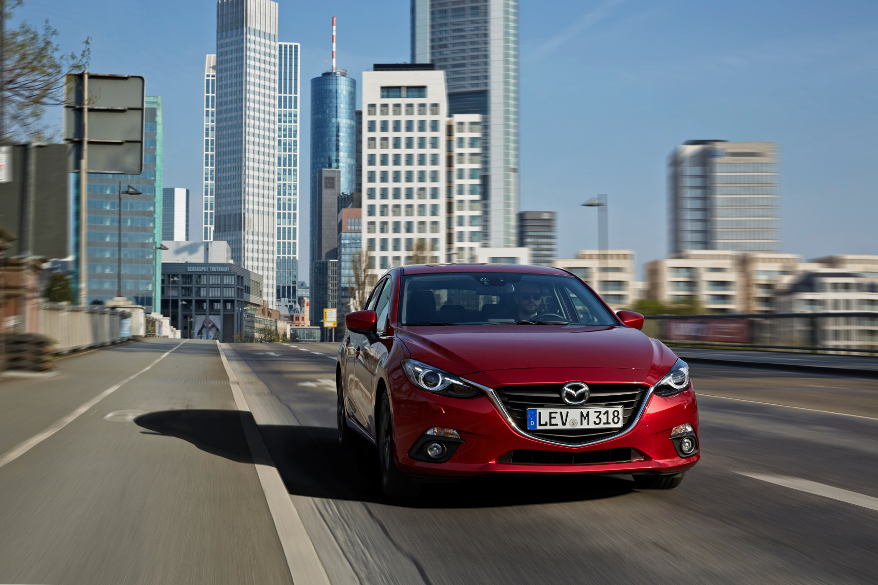 Rassige Optik gepaart mit praktischen Talenten: der Mazda3 Nakama.