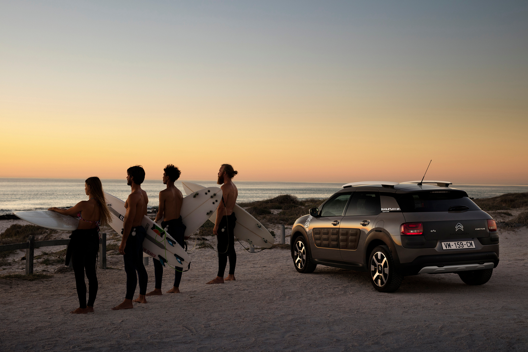 Der Cactus Rip Curl eignet sich hervorragend als Strand-Mobil.