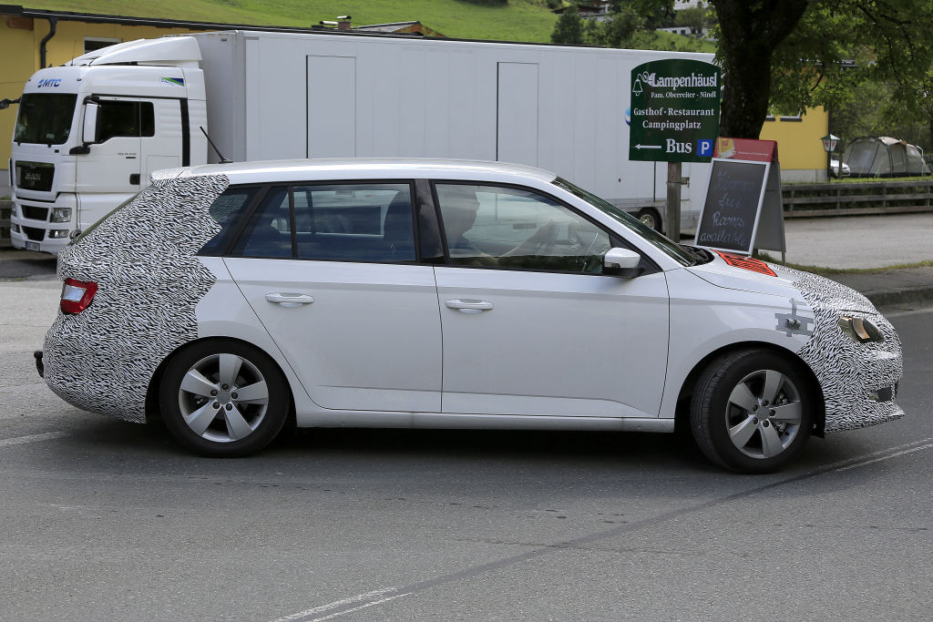 Facelift Skoda Fabia Combi