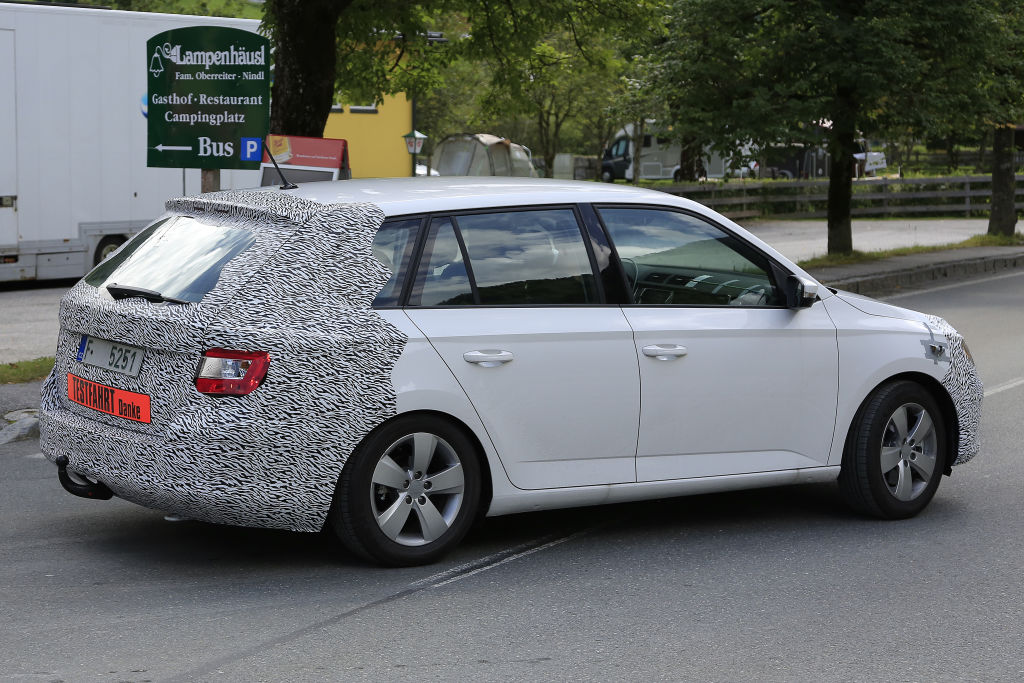 Facelift Skoda Fabia Combi