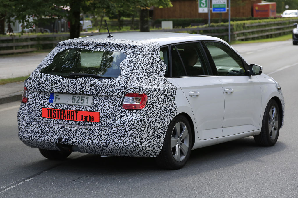 Facelift Skoda Fabia Combi