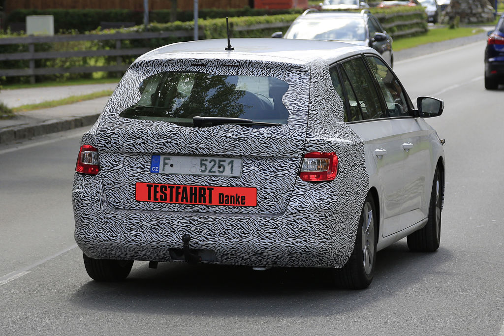 Facelift Skoda Fabia Combi