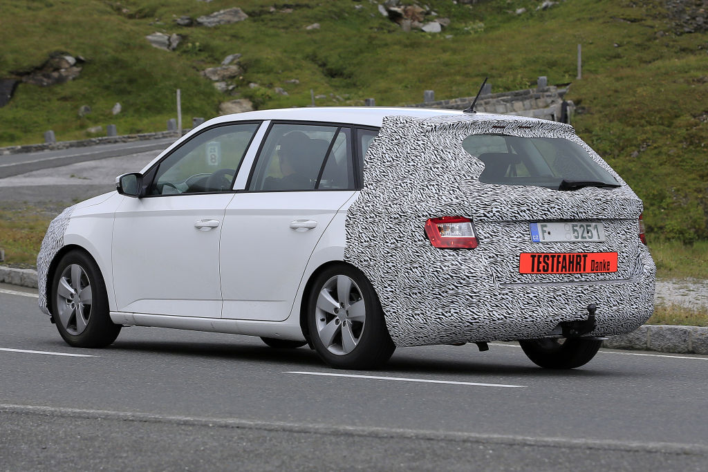 Facelift Skoda Fabia Combi